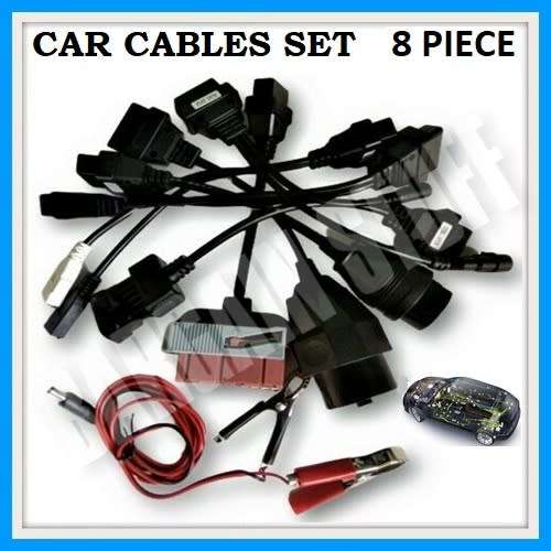 Adapter Cables For delphi DS150E cdp OBD2 OBDII Cars Diagnostic Interface Tool Full Set 8 Piece