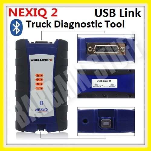NEXIQ 2 USB Link Diesel Truck Interface and Software with All Installers with Bluetooth