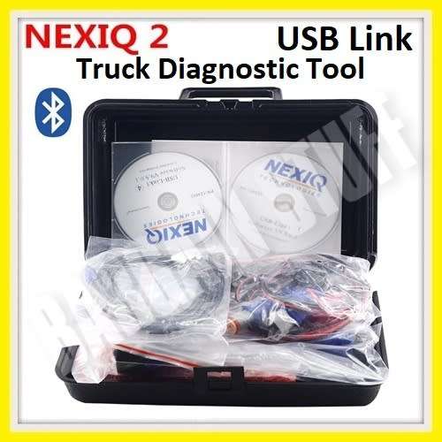 NEXIQ 2 USB Link Diesel Truck Interface and Software with All Installers with Bluetooth