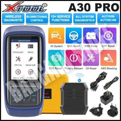 XTool A30 Pro All System Bi-directional Diagnostic Scanner with 15 Service Functions