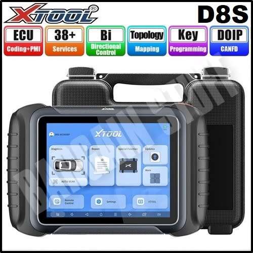 XTool D8S All in One Diagnostic Tool with 38+ Special Functions, Bi-Directional Control