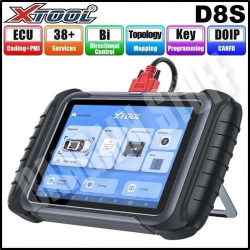 XTool D8S All in One Diagnostic Tool with 38+ Special Functions, Bi-Directional Control