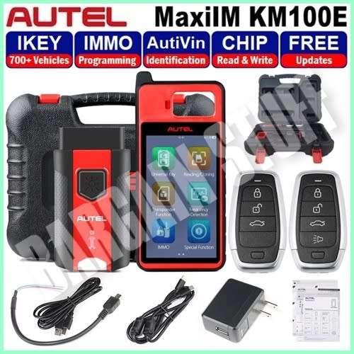 Autel MaxiIM KM100E Key Programmer Support Transponder Reading/ Cloning and IMMO Learning