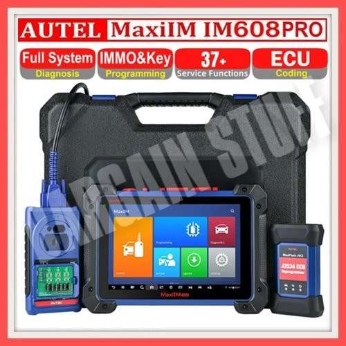 Autel MaxiIM IM608 Pro Diagnosis IMMO Key Programming with XP400 Pro and J2534 ECU Reprogrammer