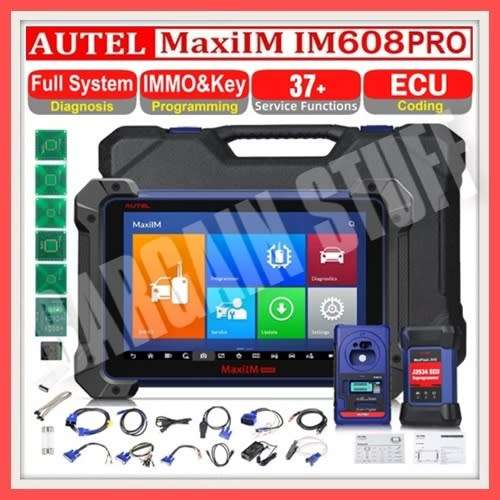 Autel MaxiIM IM608 Pro Diagnosis IMMO Key Programming with XP400 Pro and J2534 ECU Reprogrammer