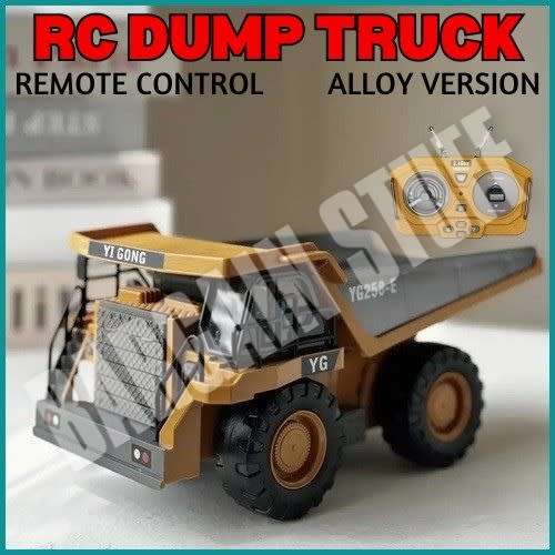 Remote Control Alloy Dump Truck 9 Channel 2.4GHz