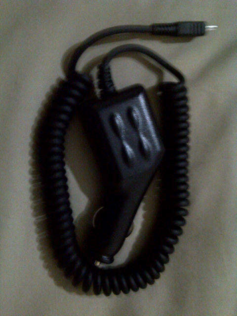 ORIGINAL BLACKBERRY CAR CHARGER  PEARL 8110 / 8100 CURVE 8310 /8300 /8700 /8800 BOLD 9000