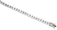 Sterling Silver CZ Bracelet
