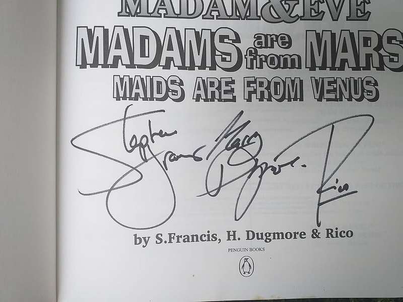 Madam & Eve - Madams are from Mars Maids are from Venus (Signed copy)
