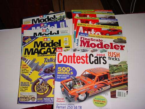 SELECTION OF SCALE MODELLING MAGAZINES