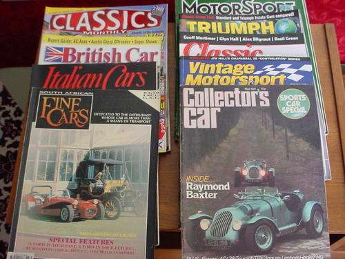SELECTION OF MOTOR CAR MAGAINES