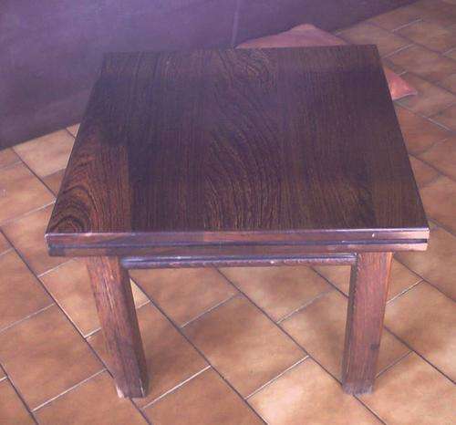 Blackwood square coffee side table (2) - 7 DAYS ONLY !!