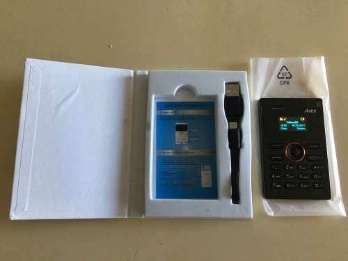 Ultra small credit card size cellphone