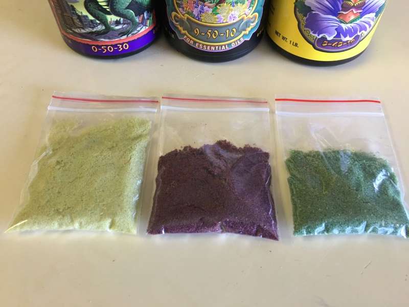 Foxfarm hydroponic/soil nutrients