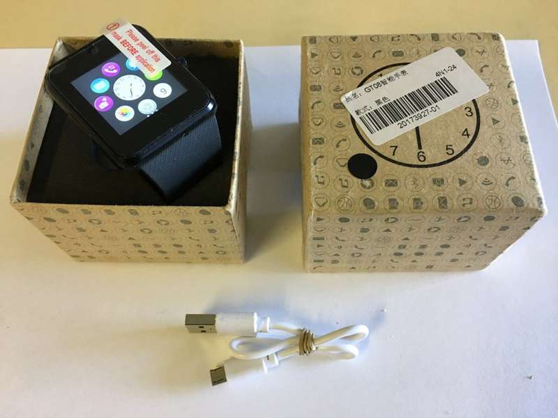 GT08 Bluetooth Smart Wrist Watch GSM Phone for Android Phone