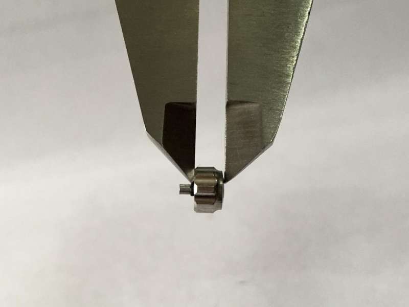 Omega watch crown - stainless steel - 6.07mm