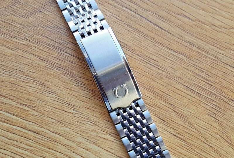 Omega no.12 (1068) stainless steel bracelet