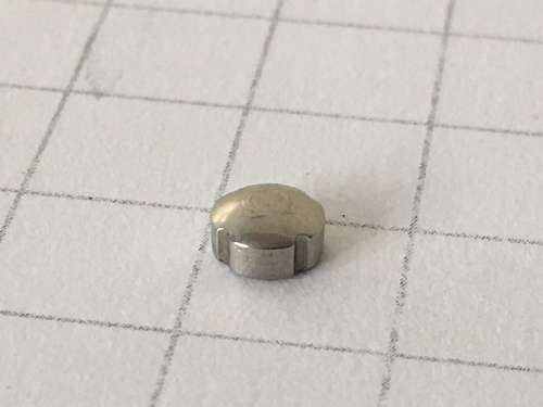 5.2mm Omega crown - four leaf clover
