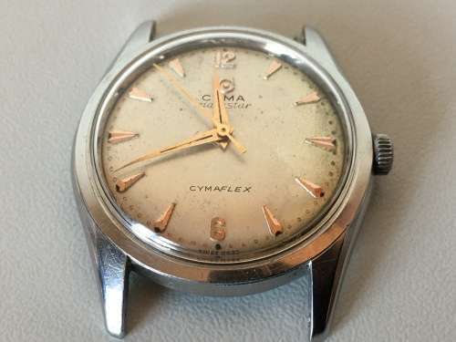 CYMA NAVYSTAR CYMAFLEX - 1950s mens watch - 2-5678-6