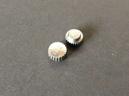 Assortment of 25 signed watch crowns