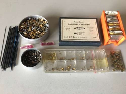 Vintage watch parts - joblot