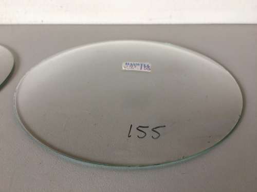 155 and 152mm convex clock glass