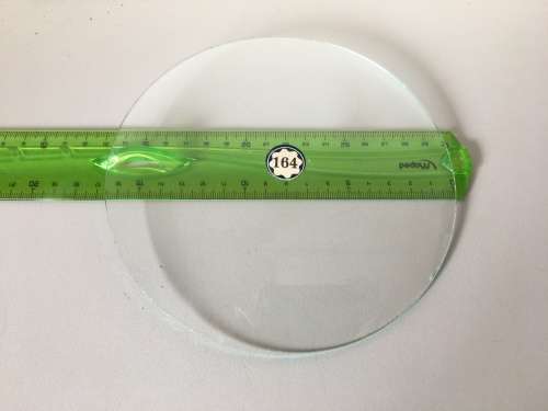160mm convex clock glass