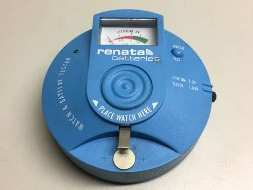 RENATA - watch and battery tester