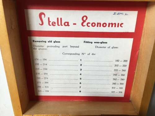 STELLA ECONOMIC - watch crystal fitting tool set