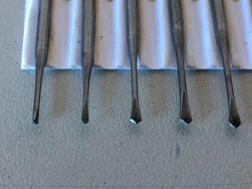Watchmakers pivot drills