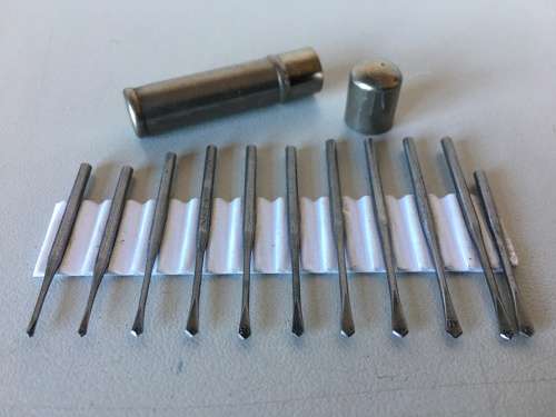 Watchmakers pivot drills