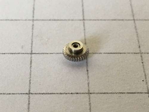 4.6mm Omega stainless steel crown