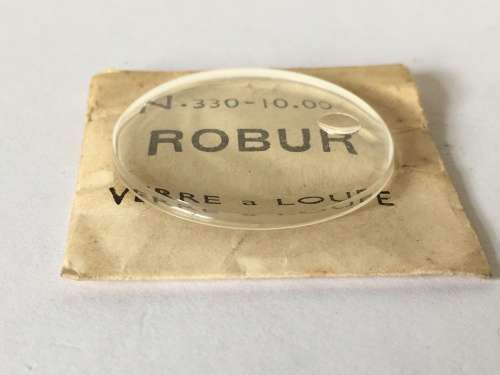 ROBUR -  33mm acrylic crystal with magnified date display