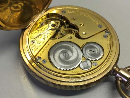 ELGIN - 16s grade 292 full hunter pocket watch