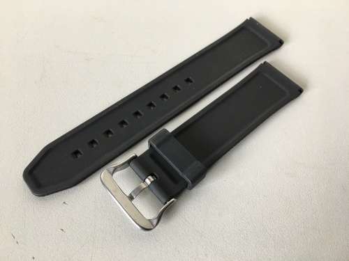 22mm soft rubber strap for divers watch