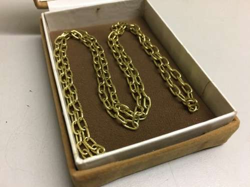 Cable link chain necklace - 7mm links