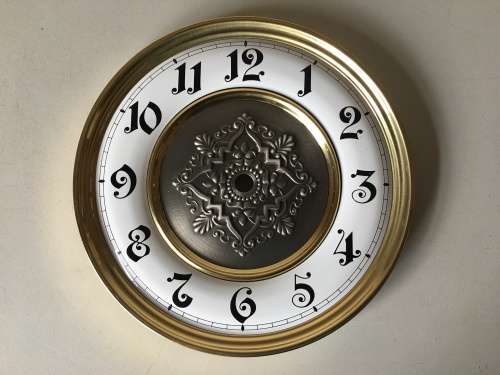 180mm brass clock dial