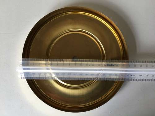 180mm brass clock dial