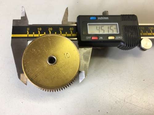 Clock mainspring barrels, center & intermediate wheels