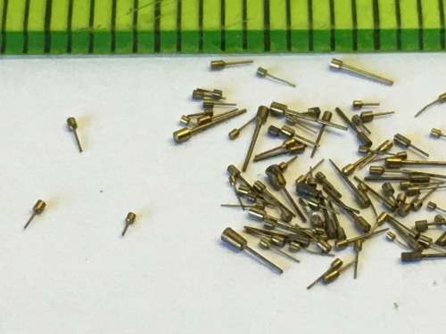 Balance cock regulator index pins - 100+ pieces