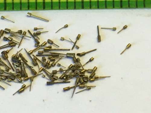 Balance cock regulator index pins - 100+ pieces