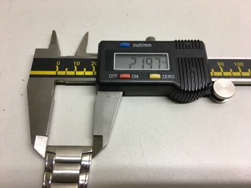 22mm stainless steel bracelet #15