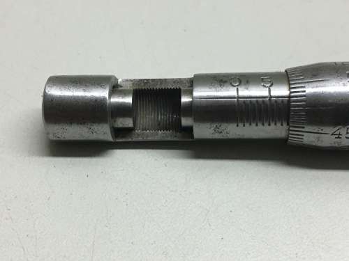 Watchmakers pocket micrometer 0 - 8mm