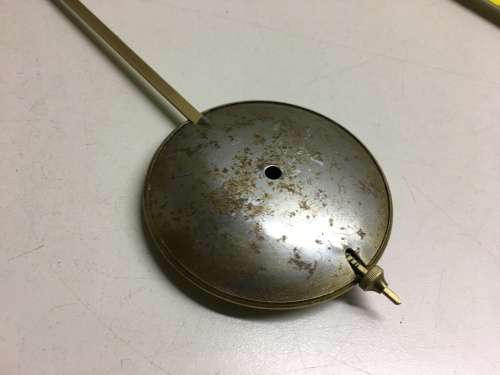 80mm brass clock pendulum #1