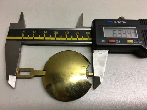2 mantle clock pendulums