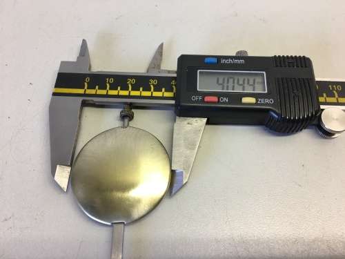 Mantle clock pendulum #2