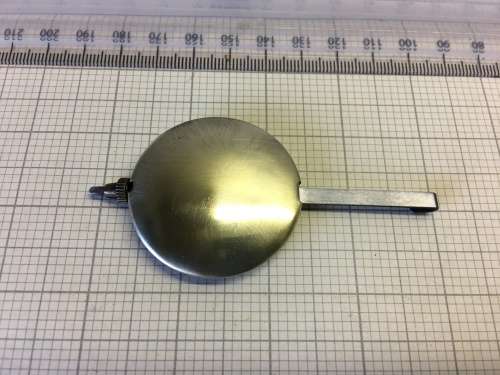 Mantle clock pendulum #2
