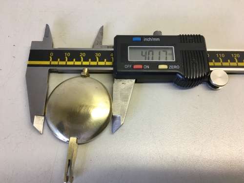 Mantle clock pendulum #6