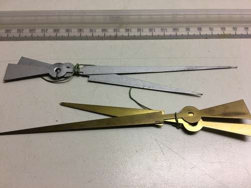 Assorted hands for quartz clock - 10 sets - #3