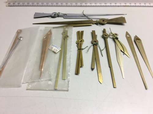 Assorted hands for quartz clock - 10 sets - #3